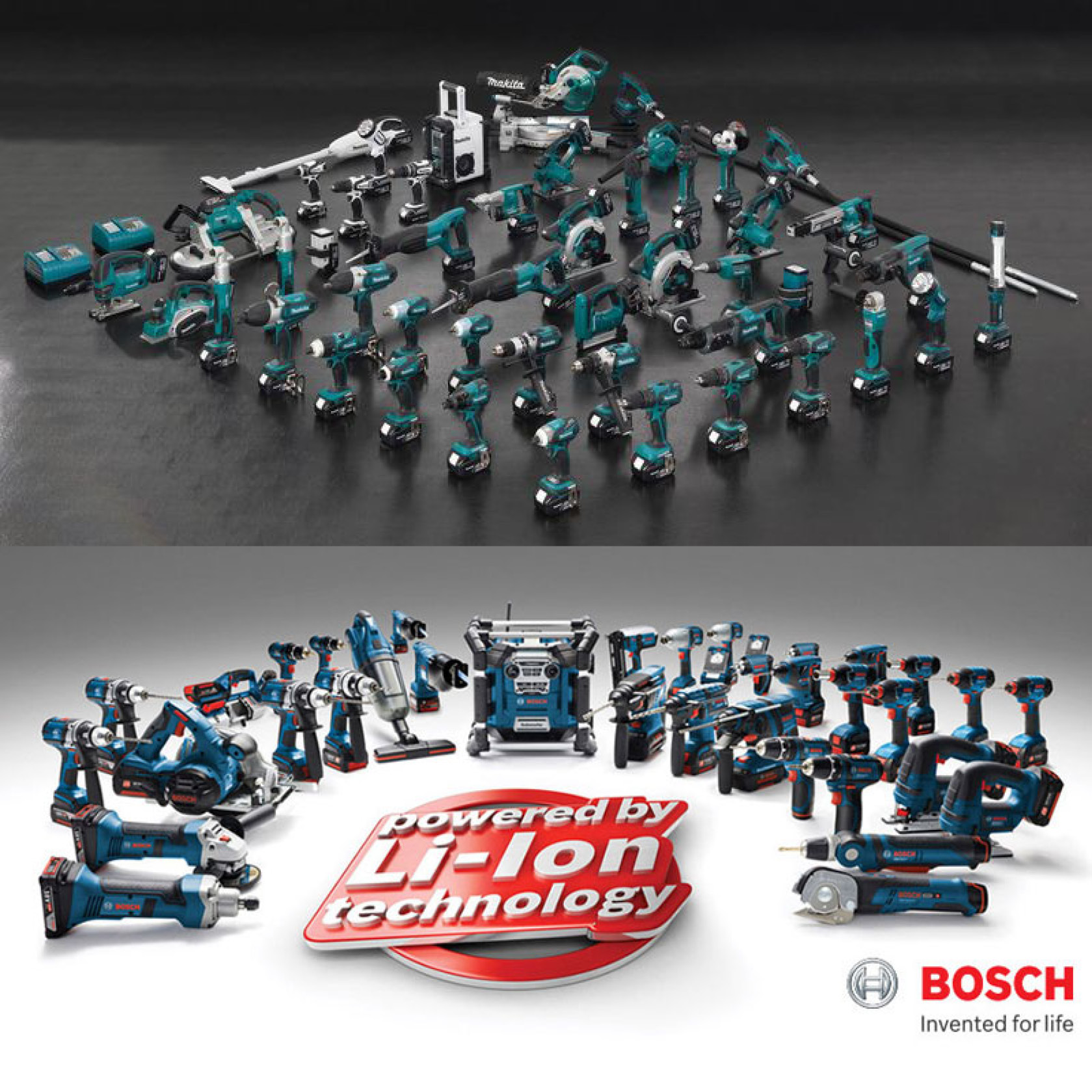 Pack promo Makita et Bosch